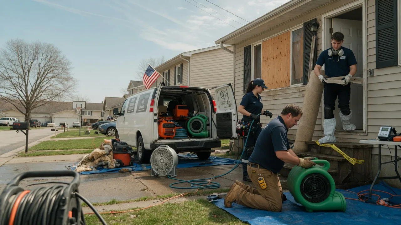 Water Damage Restoration in Waukegan, IL near me